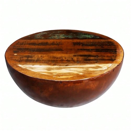 Reclaimed wood bowl coffee - reclaimed,