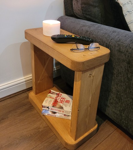 Rustic wooden solid 22cm - wooden,