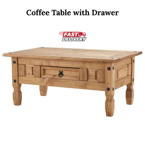 Corona coffee table - table, with