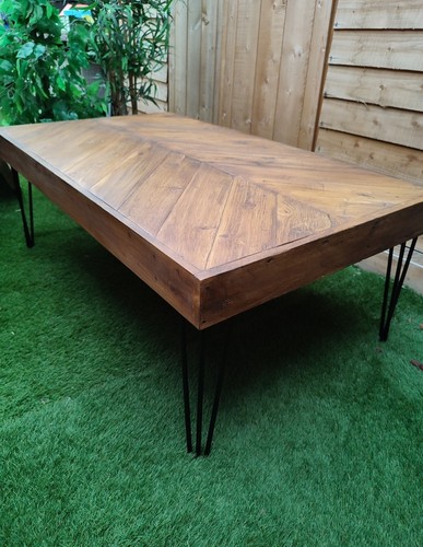 Reclaimed wood herringbone - wood,