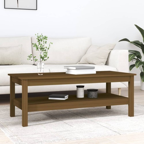 Coffee table wax solid wood - table,