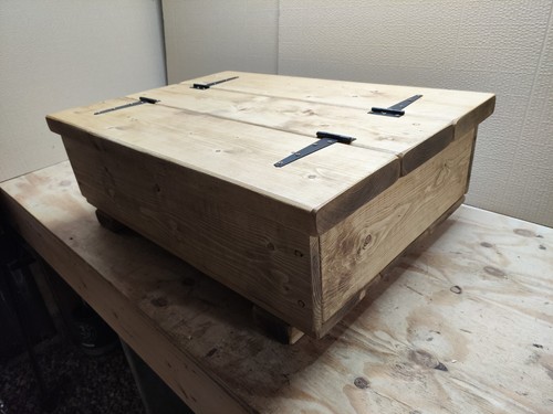 90cm storage chest coffee - storage,