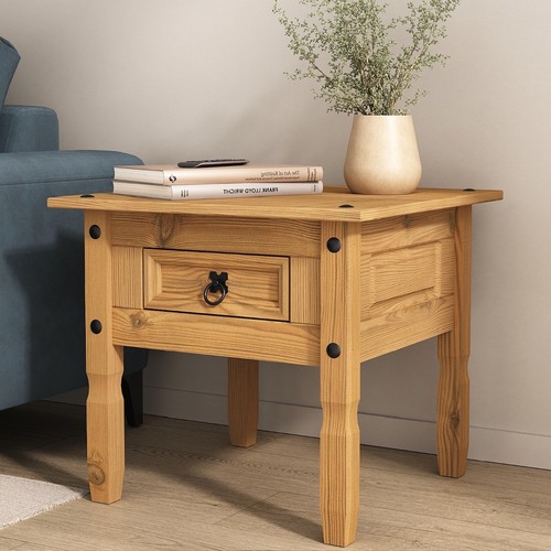 Corona lamp table drawer - table,