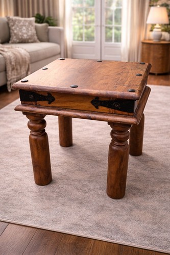 Rustic solid wood - rustic, side