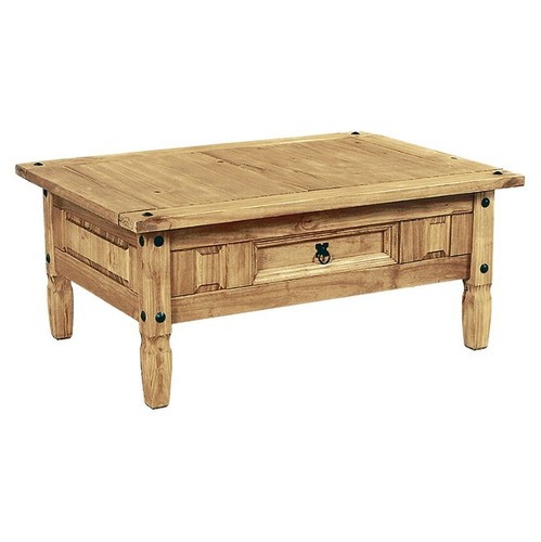 Solid pine coffee table large - table,