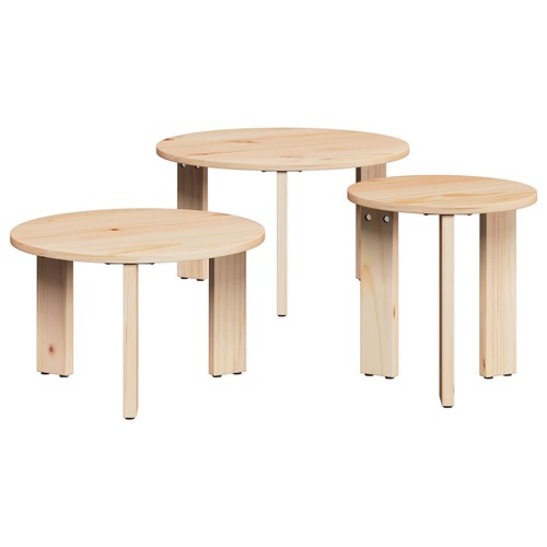 Coffee table pcs solid pine - table,