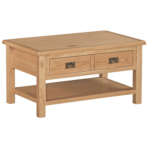 Baysdale rustic oak coffee - baysdale,